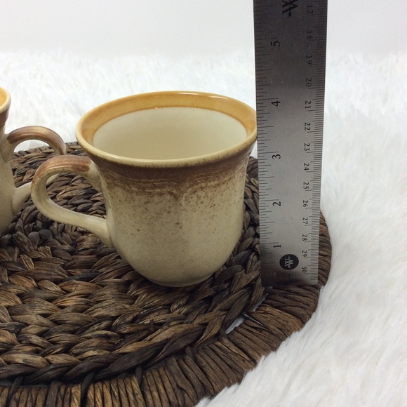 VINTAGE MIKASA Whole Wheat Mug Set - Picture 7 of 8